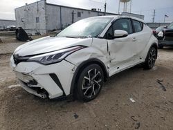 Salvage cars for sale at Chicago Heights, IL auction: 2021 Toyota C-HR XLE