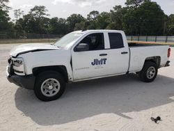 Salvage cars for sale from Copart Fort Pierce, FL: 2017 Chevrolet Silverado C1500