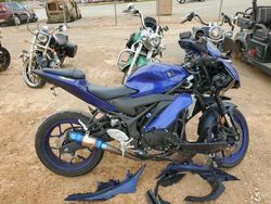 Salvage motorcycles for sale at Tanner, AL auction: 2023 Yamaha YZFR3 A