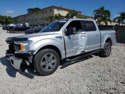 Salvage cars for sale from Copart Opa Locka, FL: 2019 Ford F150 Supercrew