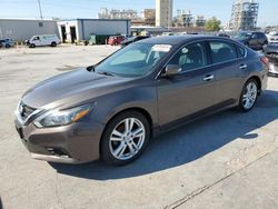 Salvage cars for sale at New Orleans, LA auction: 2016 Nissan Altima 3.5SL