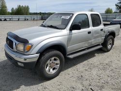 Salvage cars for sale from Copart Arlington, WA: 2001 Toyota Tacoma Double Cab