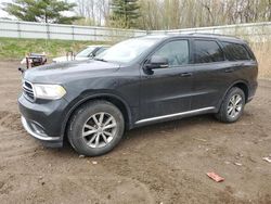 Salvage cars for sale at Davison, MI auction: 2015 Dodge Durango Limited