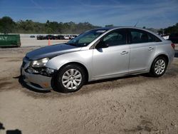 Chevrolet salvage cars for sale: 2011 Chevrolet Cruze LS