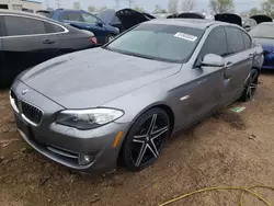 Salvage cars for sale at Elgin, IL auction: 2011 BMW 550 I