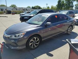 Honda Accord salvage cars for sale: 2016 Honda Accord EXL