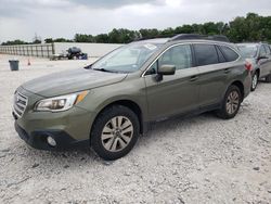 Salvage cars for sale from Copart New Braunfels, TX: 2016 Subaru Outback 2.5I Premium