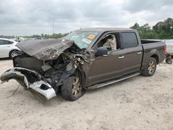 Salvage cars for sale from Copart Houston, TX: 2015 Ford F150 Supercrew