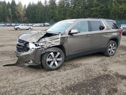 Salvage cars for sale from Copart Graham, WA: 2020 Chevrolet Traverse LT