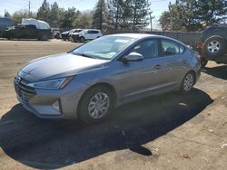 Salvage cars for sale at Denver, CO auction: 2019 Hyundai Elantra SE