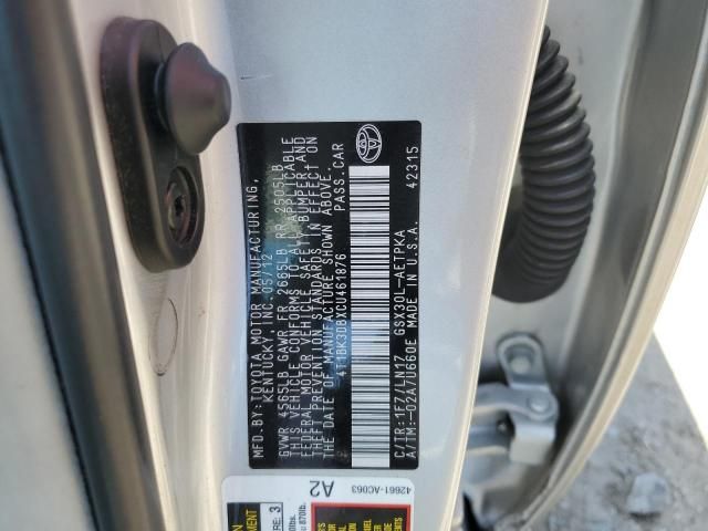 2012 Toyota Avalon Base