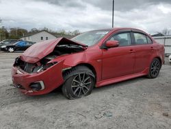 Salvage cars for sale from Copart York Haven, PA: 2017 Mitsubishi Lancer ES