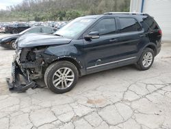 Ford Explorer salvage cars for sale: 2014 Ford Explorer XLT