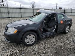 Salvage cars for sale from Copart Appleton, WI: 2010 Dodge Avenger SXT