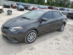 Salvage cars for sale from Copart Midway, FL: 2016 Toyota Corolla L