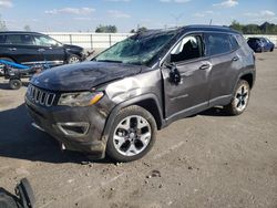 Salvage cars for sale from Copart Dunn, NC: 2021 Jeep Compass Limited