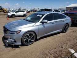 Honda Accord Sport salvage cars for sale: 2020 Honda Accord Sport