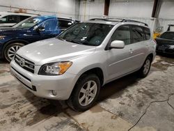 Salvage cars for sale from Copart Milwaukee, WI: 2008 Toyota Rav4 Limited