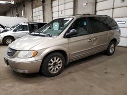 Salvage cars for sale from Copart Blaine, MN: 2003 Chrysler Town & Country LXI
