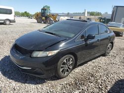 Salvage cars for sale from Copart Hueytown, AL: 2013 Honda Civic EX