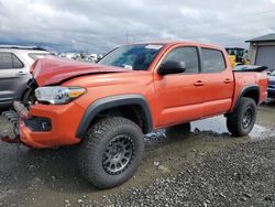 Toyota Tacoma Double cab salvage cars for sale: 2017 Toyota Tacoma Double Cab