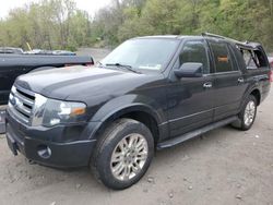 Salvage cars for sale at Marlboro, NY auction: 2012 Ford Expedition EL Limited