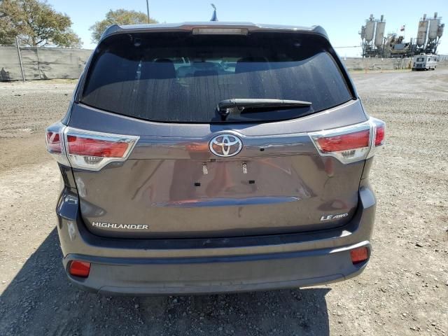 2015 Toyota Highlander LE