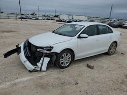 Salvage cars for sale from Copart San Antonio, TX: 2017 Volkswagen Jetta S