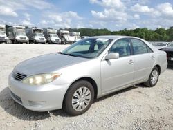 Toyota Camry LE salvage cars for sale: 2005 Toyota Camry LE