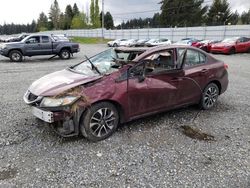 Salvage cars for sale from Copart Graham, WA: 2013 Honda Civic EXL