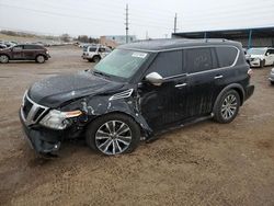 Salvage cars for sale from Copart Colorado Springs, CO: 2020 Nissan Armada SV