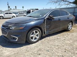 Salvage cars for sale at Mercedes, TX auction: 2017 Chevrolet Malibu LS
