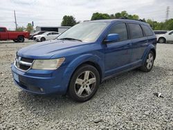 Salvage cars for sale from Copart Mebane, NC: 2010 Dodge Journey SXT