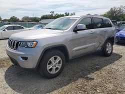 Salvage cars for sale at Riverview, FL auction: 2017 Jeep Grand Cherokee Laredo