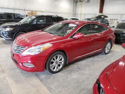 Salvage vehicles for parts for sale at auction: 2012 Hyundai Azera GLS