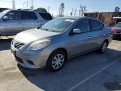 Salvage cars for sale from Copart Wilmington, CA: 2014 Nissan Versa S