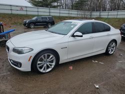 Salvage cars for sale from Copart Davison, MI: 2015 BMW 535 I