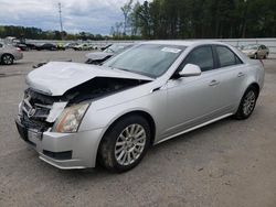 Salvage cars for sale from Copart Dunn, NC: 2011 Cadillac CTS Luxury Collection