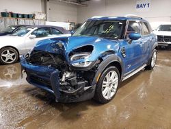 Salvage cars for sale from Copart Elgin, IL: 2022 Mini Cooper Countryman ALL4