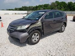 Salvage cars for sale at New Braunfels, TX auction: 2014 Honda CR-V LX