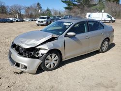 Salvage cars for sale at North Billerica, MA auction: 2013 Volkswagen Jetta SE