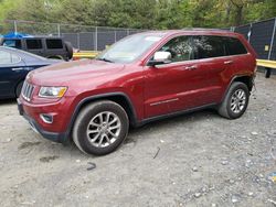 Jeep salvage cars for sale: 2014 Jeep Grand Cherokee Limited