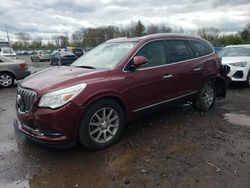 Salvage cars for sale at Chalfont, PA auction: 2016 Buick Enclave