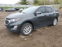 Salvage cars for sale at Davison, MI auction: 2021 Chevrolet Equinox LT