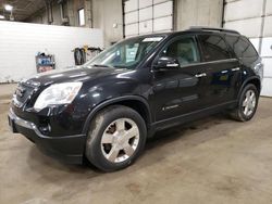 Salvage cars for sale from Copart Blaine, MN: 2008 GMC Acadia SLT-1