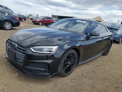 Salvage cars for sale at Brighton, CO auction: 2019 Audi A5 Premium Plus