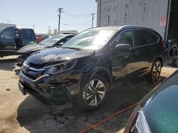 Salvage cars for sale at Chicago Heights, IL auction: 2016 Honda CR-V Touring