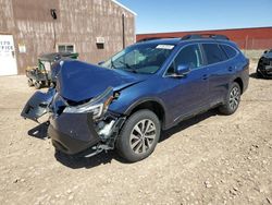 Salvage cars for sale from Copart Rapid City, SD: 2020 Subaru Outback Premium
