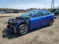 Salvage cars for sale at Windsor, NJ auction: 2018 Honda Civic LX