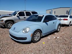 Volkswagen Beetle salvage cars for sale: 2015 Volkswagen Beetle 1.8T